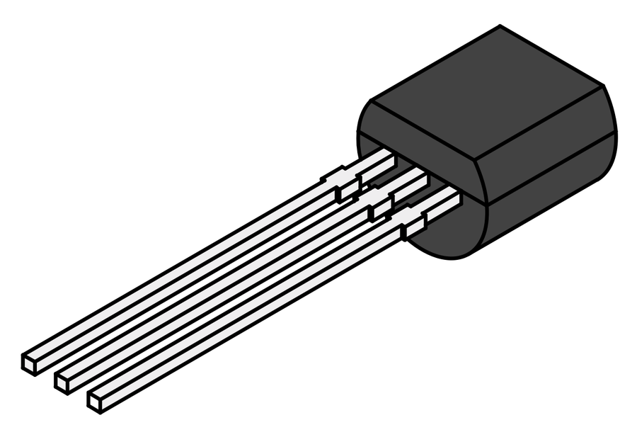 BC548 NPN transistor