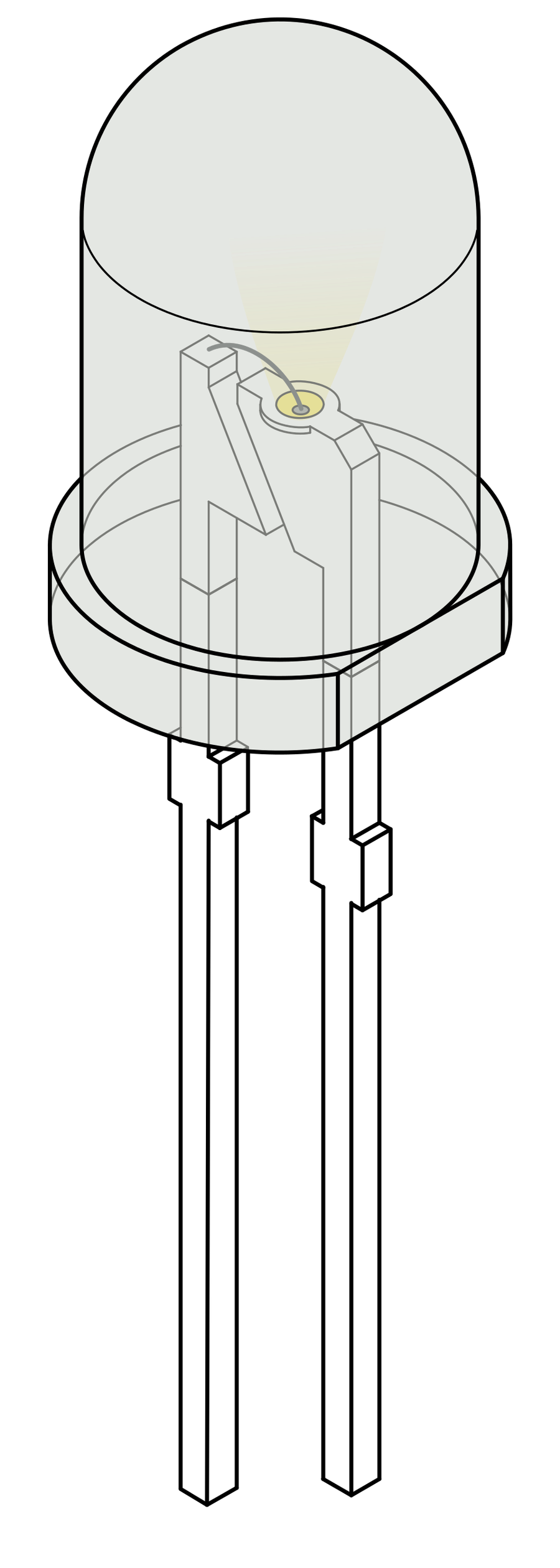 5mm infrared emitter LED