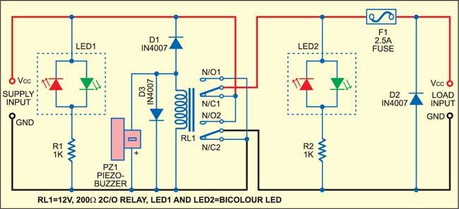 Power Supply Reversal Correcter cum Preventer - source illustration from page 131 Power Supply Reversal Correcter cum Preventer - source illustration from page 131