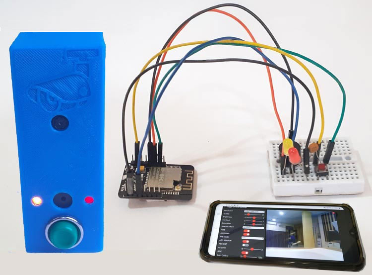 Smart Wi-Fi Video Doorbell using ESP32 and Camera - source illustration from page 1364