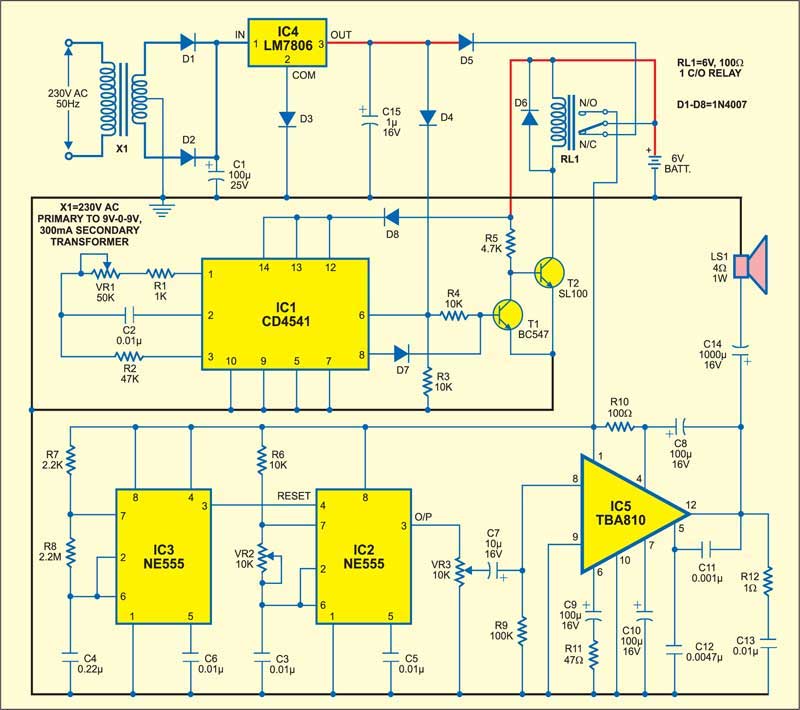 Remote Emergency Alarm for Unmanned Lifts - source illustration from page 128