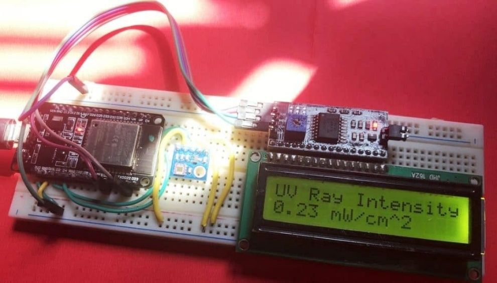 UV Index Meter with ESP32 & UV Sensor ML8511 - source illustration from page 1429