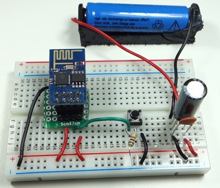 ESP8266 Voltage Regulator (LiPo and Li-ion Batteries) - source illustration from page 1066