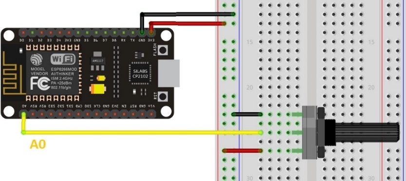 ESP8266 ADC – Read Analog Values with Arduino IDE, MicroPython and Lua - source illustration from page 1034