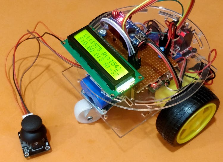 Fig. Prototype of Mobile Robots using Arduino