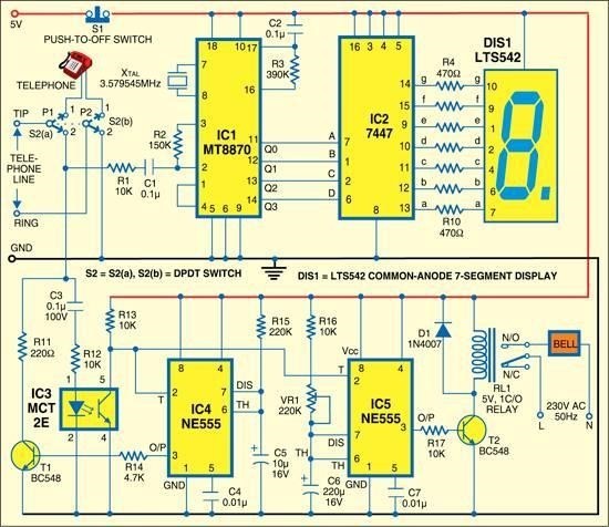 Calling Bell Using an Intercom - source illustration from page 444 Calling Bell Using an Intercom - source illustration from page 444