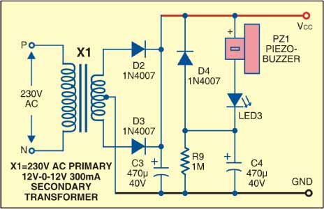 Power Resumption Alarm and Low Voltage Protector - source illustration from page 437
