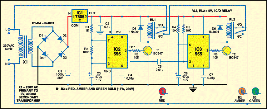 Traffic Light Controller - source illustration from page 298 Traffic Light Controller - source illustration from page 298