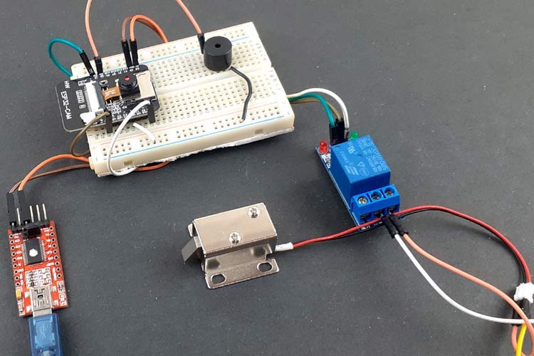 ESP32-CAM Face Recognition Door Lock System - source illustration from page 1387