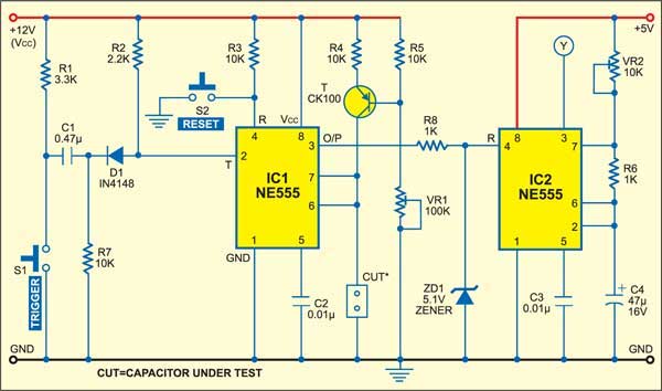 Capacitor Evaluator - source illustration from page 133