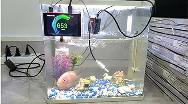 Aquarium Water Quality Monitor with TDS Sensor & ESP32 - source illustration from page 1415