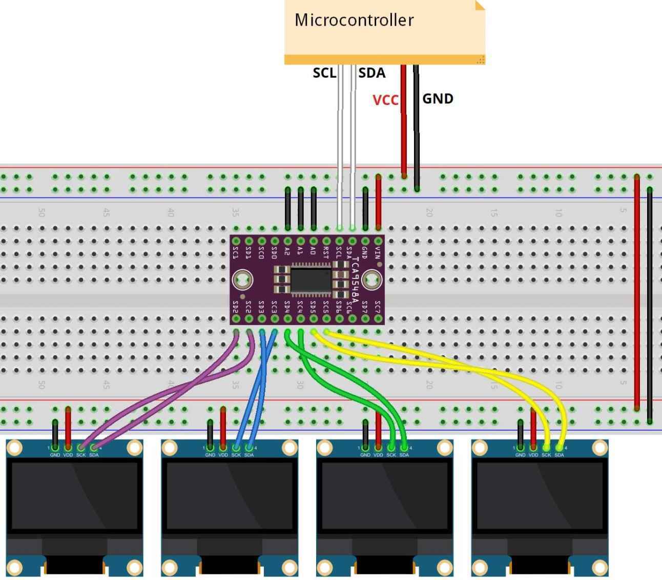 Guide for TCA9548A I2C Multiplexer: ESP32, ESP8266, Arduino - source illustration from page 1276 Guide for TCA9548A I2C Multiplexer: ESP32, ESP8266, Arduino - source illustration from page 1276