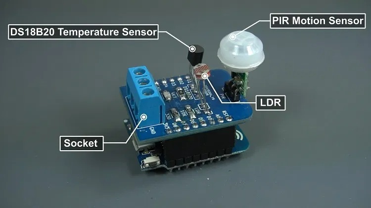 ESP8266 Multisensor Shield with Node-RED - source illustration from page 1046