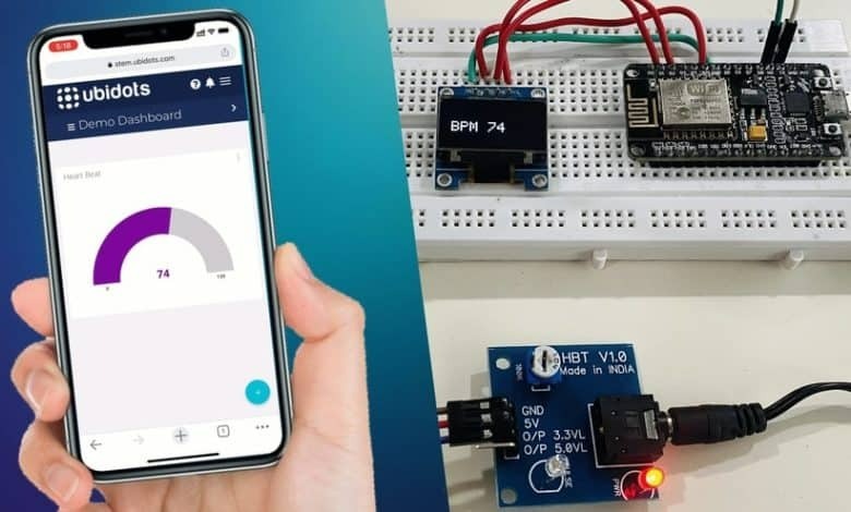 IoT MQTT Based Heart Rate Monitor using ESP8266 & Arduino - source illustration from page 1154