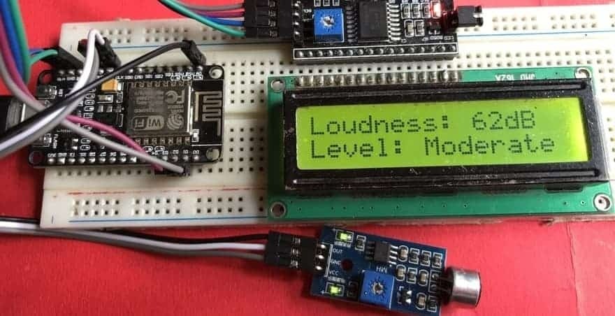 IoT Decibel meter with Sound Sensor & ESP8266 - source illustration from page 1199