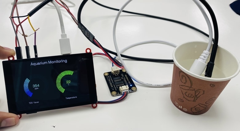 Aquarium Water Quality Monitor with TDS Sensor & ESP32 - source illustration from page 1409