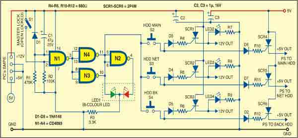 the components in the same manner as shown in the author's prototype, and