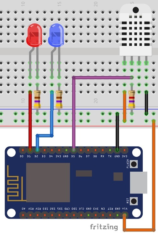 ESP8266 Publishing DHT22 Readings with MQTT to Raspberry Pi - source illustration from page 1082 ESP8266 Publishing DHT22 Readings with MQTT to Raspberry Pi - source illustration from page 1082