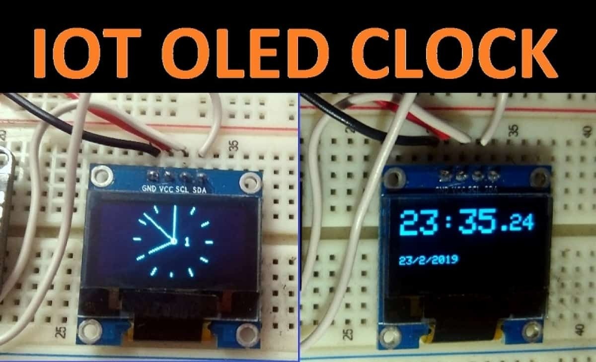 IoT Based Analog/Digital OLED Clock using NodeMCU - source illustration from page 1270