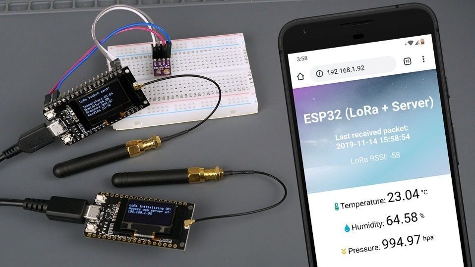 ESP32 LoRa Sensor Monitoring with Web Server (Long Range Communication) - source illustration from page 1292 ESP32 LoRa Sensor Monitoring with Web Server (Long Range Communication) - source illustration from page 1292