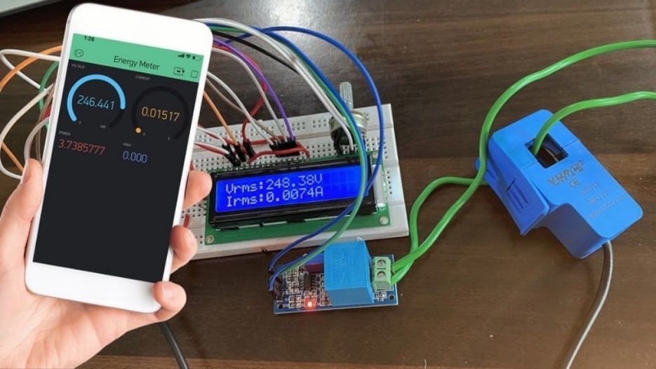 IoT Based Electricity Energy Meter using ESP32 & Blynk - source illustration from page 1434