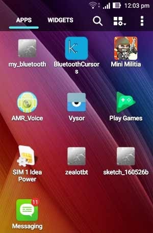 Figure. Zealotbt App