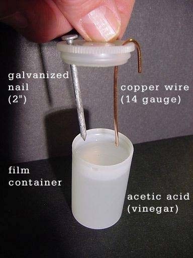 Little Power-Hila Vinegar Battery to power a calculator - source illustration from page 367