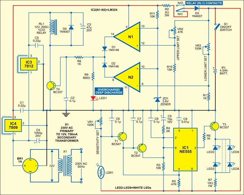 Low-cost Night Lamp - source illustration from page 201