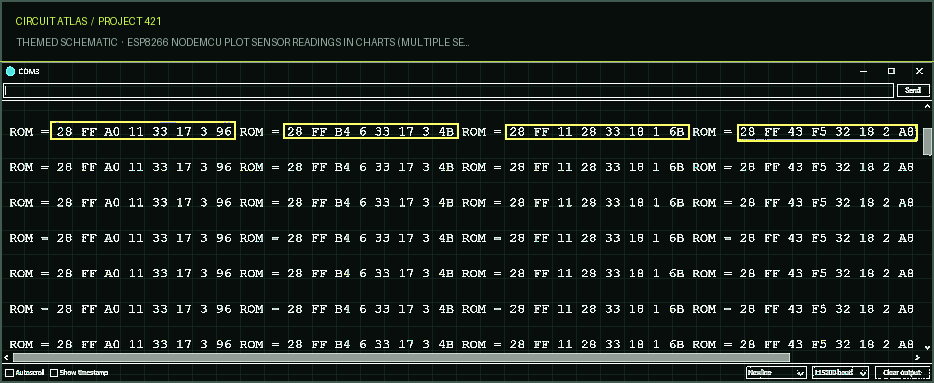 Circuit Atlas themed schematic for ESP8266 NodeMCU Plot Sensor Readings in Charts (Multiple Series)